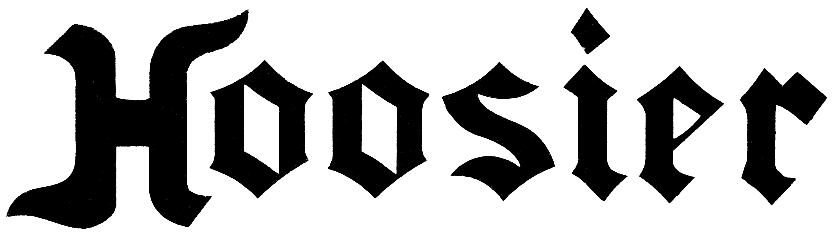 Hoosier contingency decal